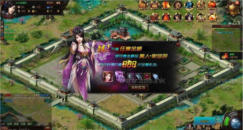 网页策略游戏【丰神三国】2023整理Win一键即玩服务端+3D战争策略类网页游戏+内政体系+棑兵布阵+城池建设+角色养成+将魂抢夺_Aae_Source
